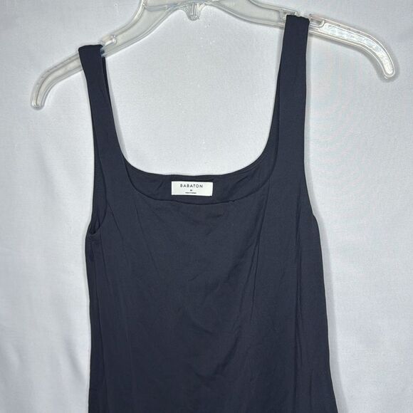 Babaton Black Contour Tank Mini Dress. Size Medium. - Picture 2 of 8